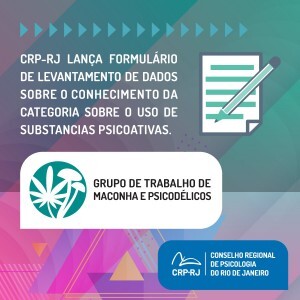 crp-rj-lanca-formulario-de-levantamento-de-dados-sobre-o-conhecimento-da-categoria-sobre-o-uso-de-substancias-psicoativas